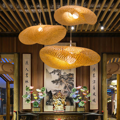 Buy Bamboo Chandelier Lamp | Eco-Friendly Lighting - SURAZY