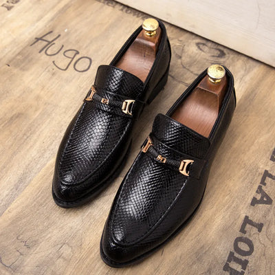 Buy Bespoke Leather Oxford Men's Business Shoes | Elegant Footwear - SURAZY
