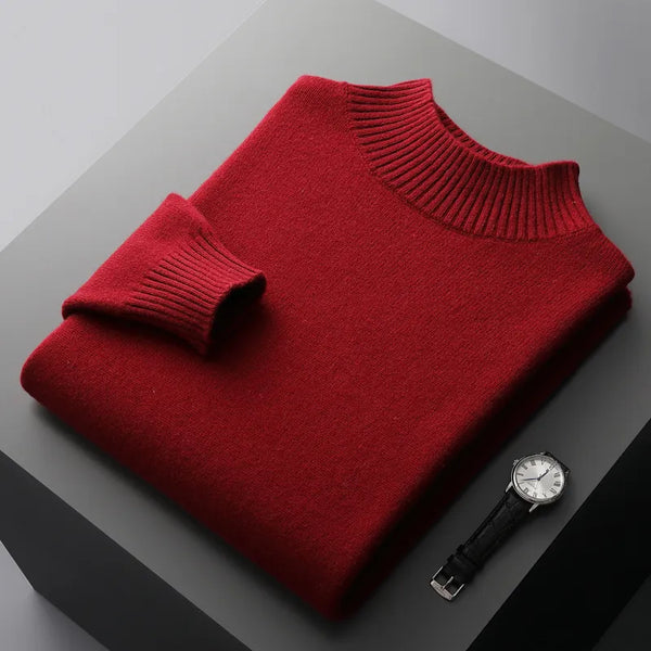 Buy Pure Wool Cashmere Sweater | Luxe Men's Pullover - SURAZY